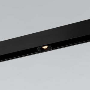 Крошечный магнитный трековый светильник 3Вт 4200К чёрный