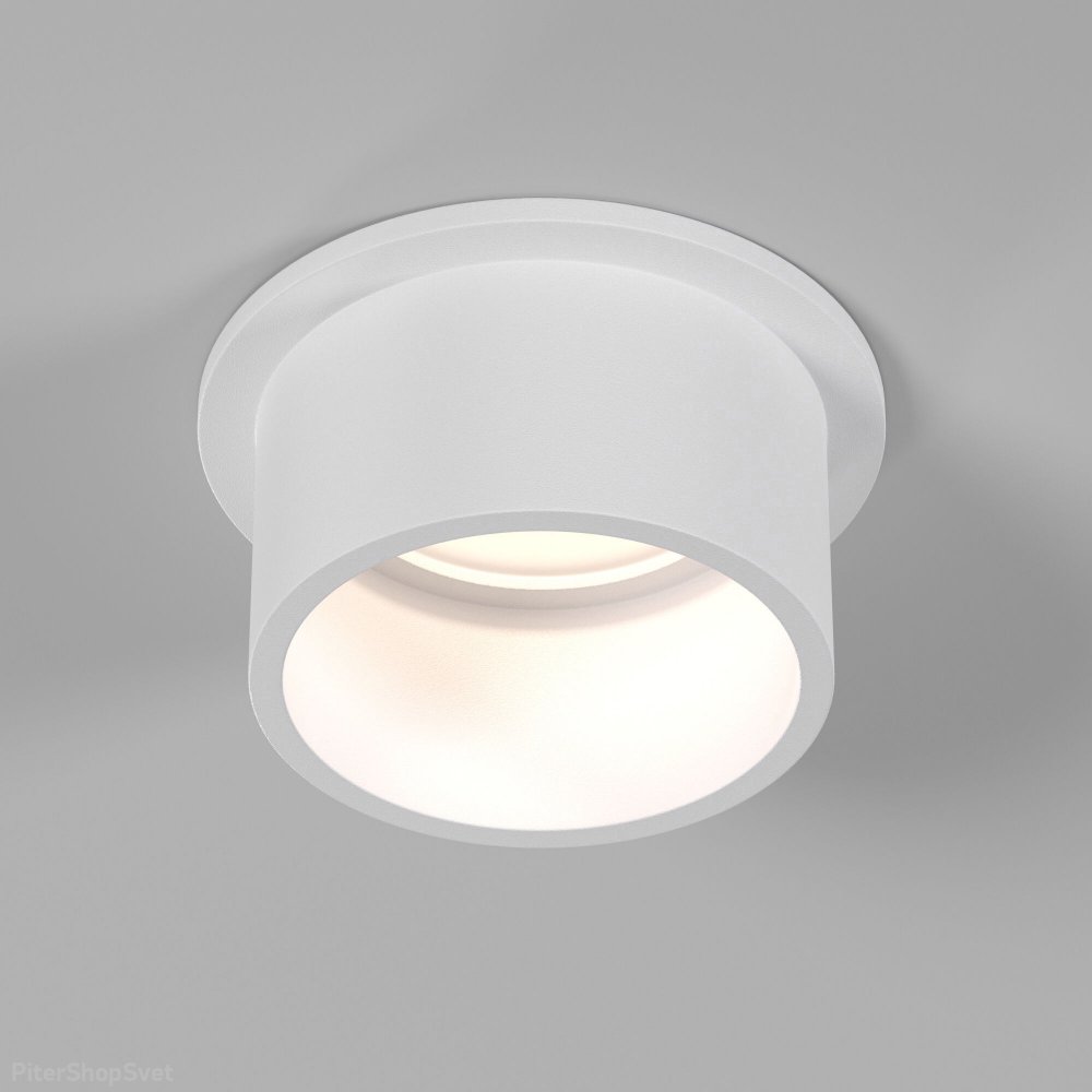 Белый встраиваемый светильник «MOLL» 25004/01 GU10 белый