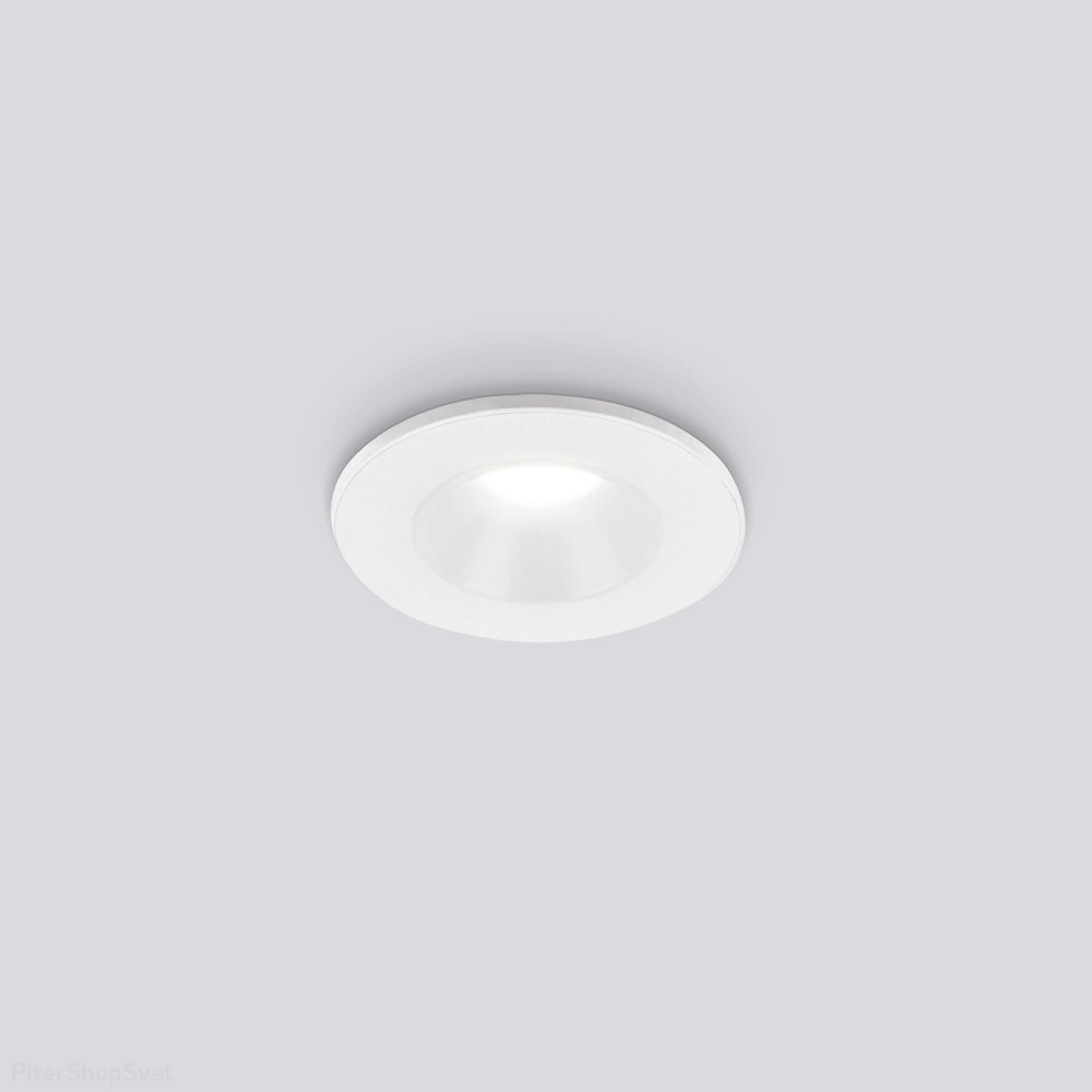 Встраиваемый светильник 3Вт 4200К 25025/LED 3W 4200K WH белый
