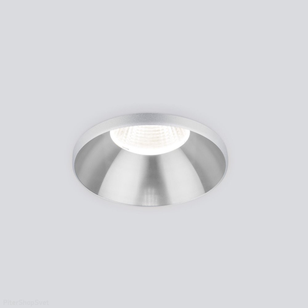 Встраиваемый светильник 7Вт 4200К 25026/LED 7W 4200K SL серебро