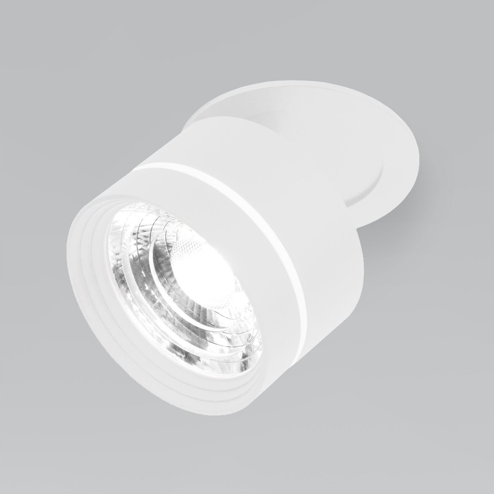 Белый встраиваемый поворотный светильник спот 8Вт 4200К 25035/LED