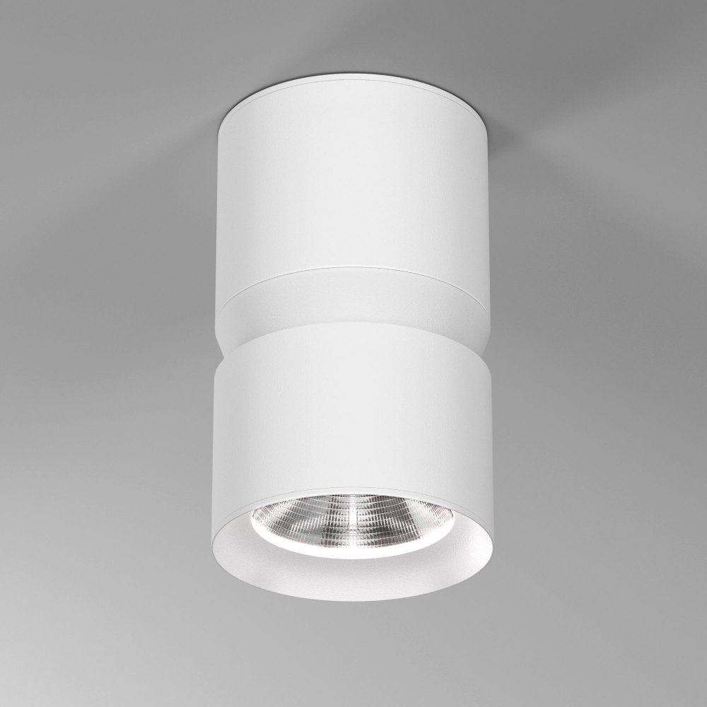 12Вт 4000К белый накладной потолочный светильник цилиндр «Kayo» 25049/LED