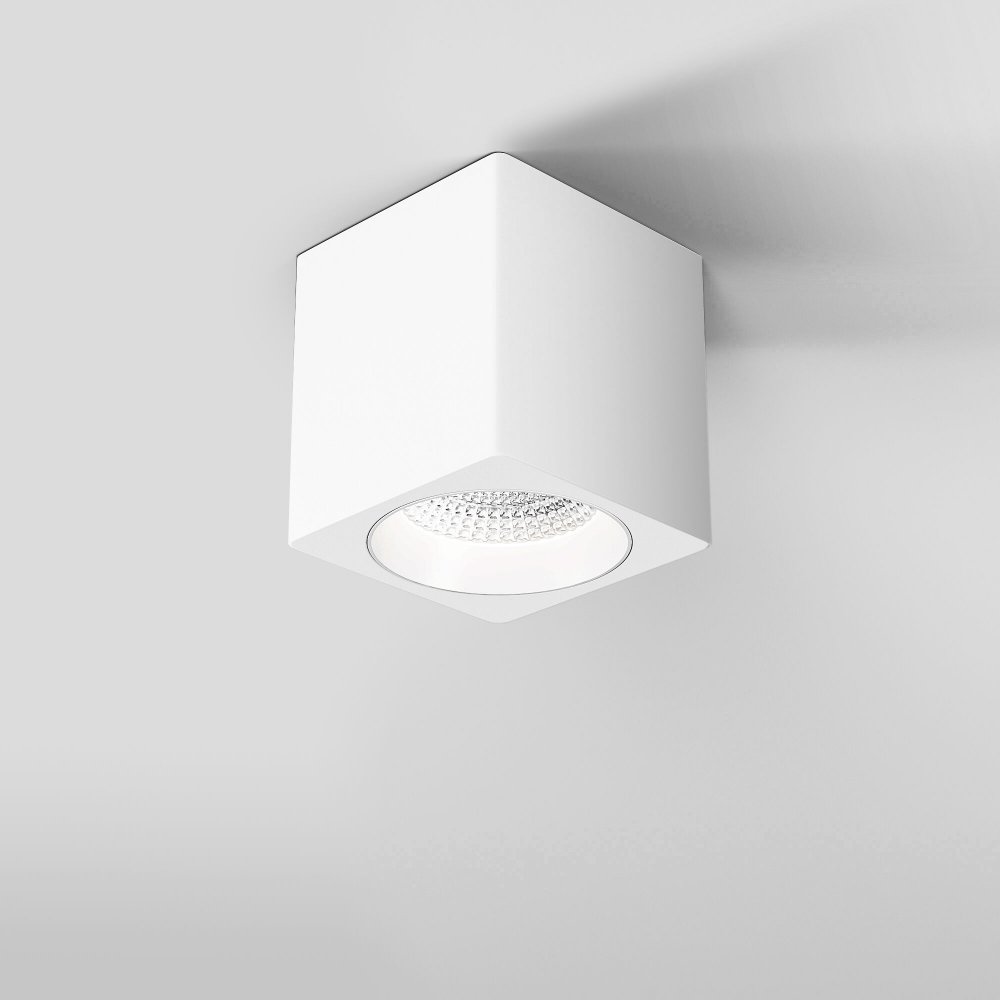 9Вт белый прямоугольный накладной потолочный светильник «Matrix» 25051/LED