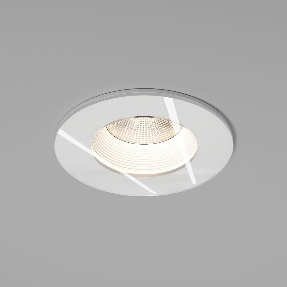Белый круглый встраиваемый светильник «Artis» 25096/LED 7W 3000К белый