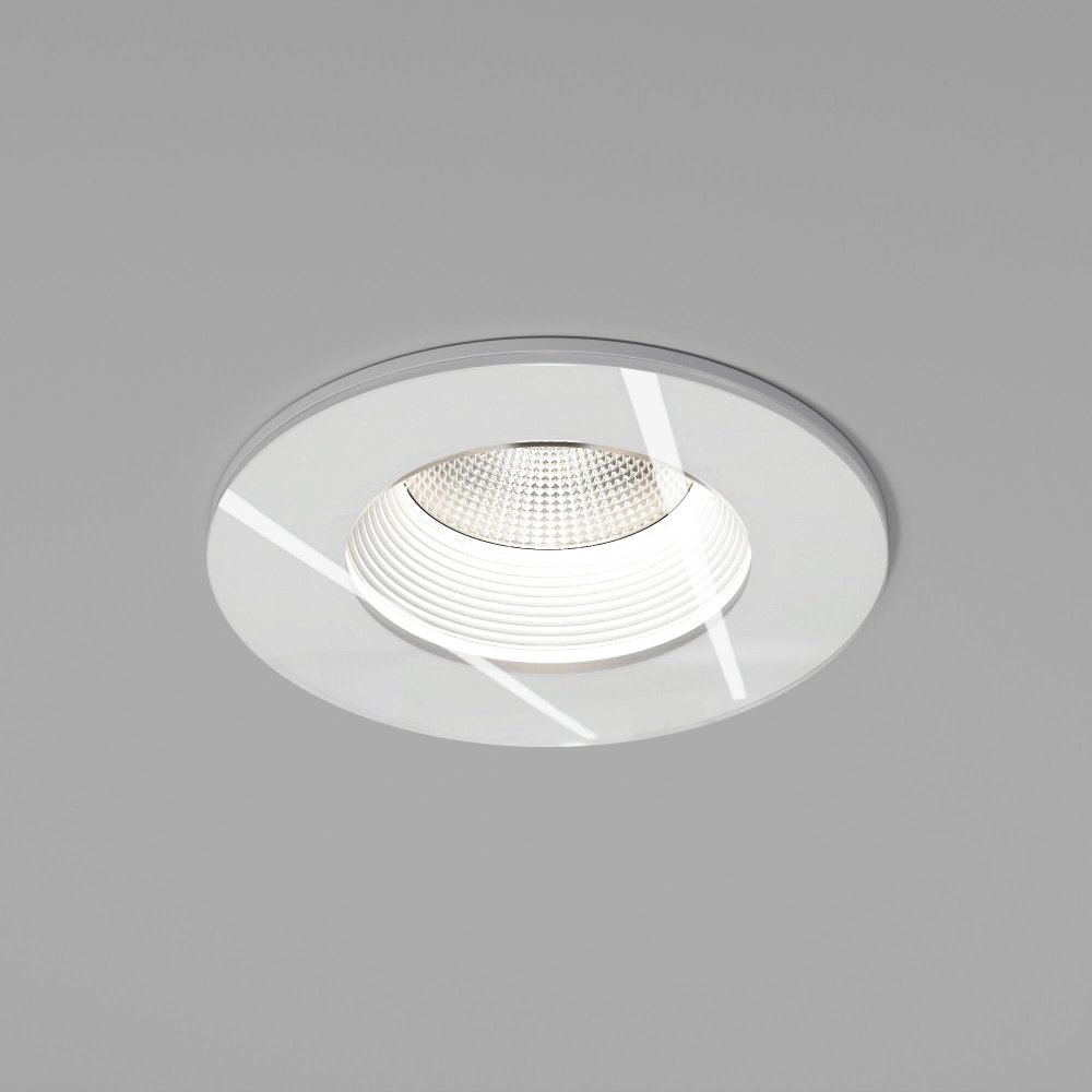 Белый круглый встраиваемый светильник «Artis» 25096/LED