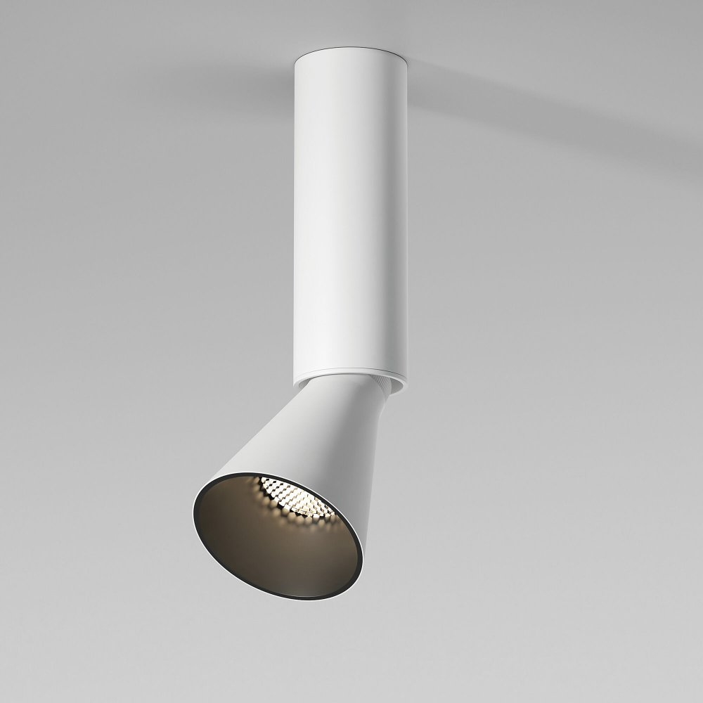 7Вт белый накладной поворотный светильник «Piks» 25107/LED 7W 4000К белый