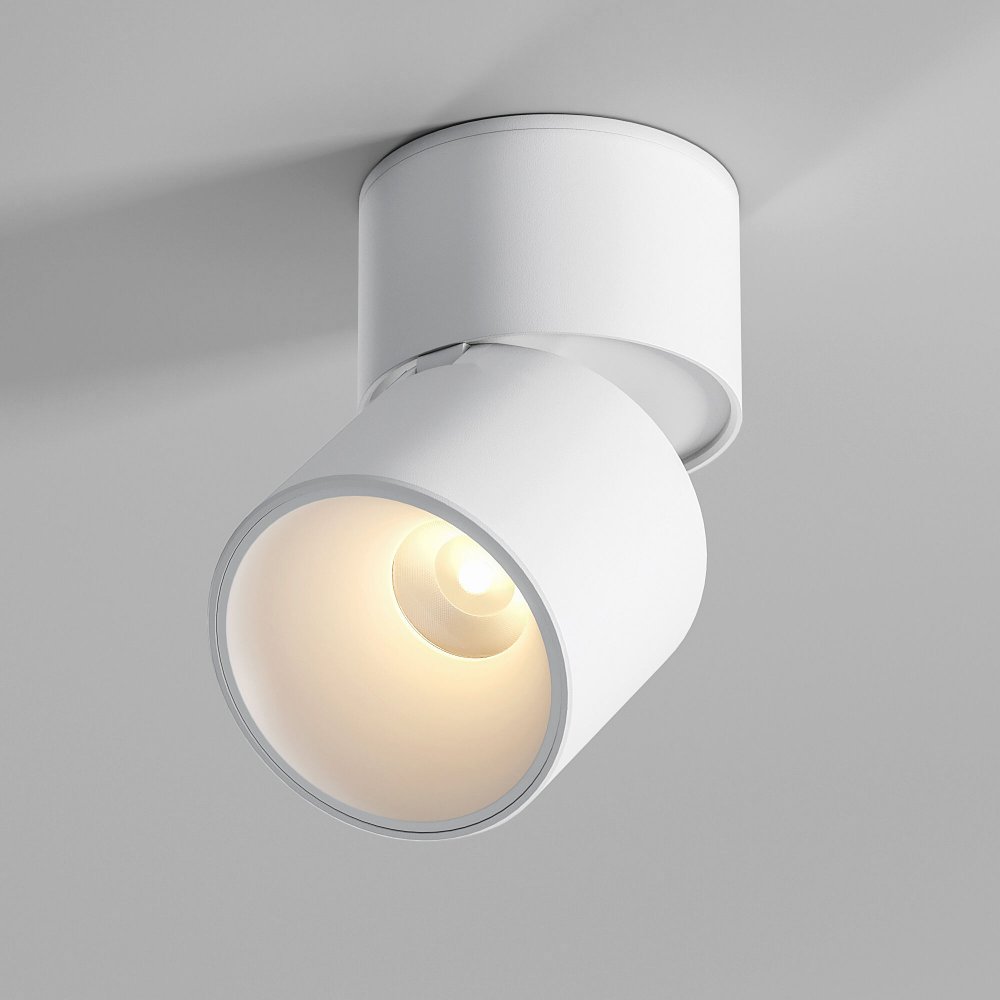 9Вт 3000К белый накладной поворотный светильник «Rolly» 25112/LED 9W 3000K белый