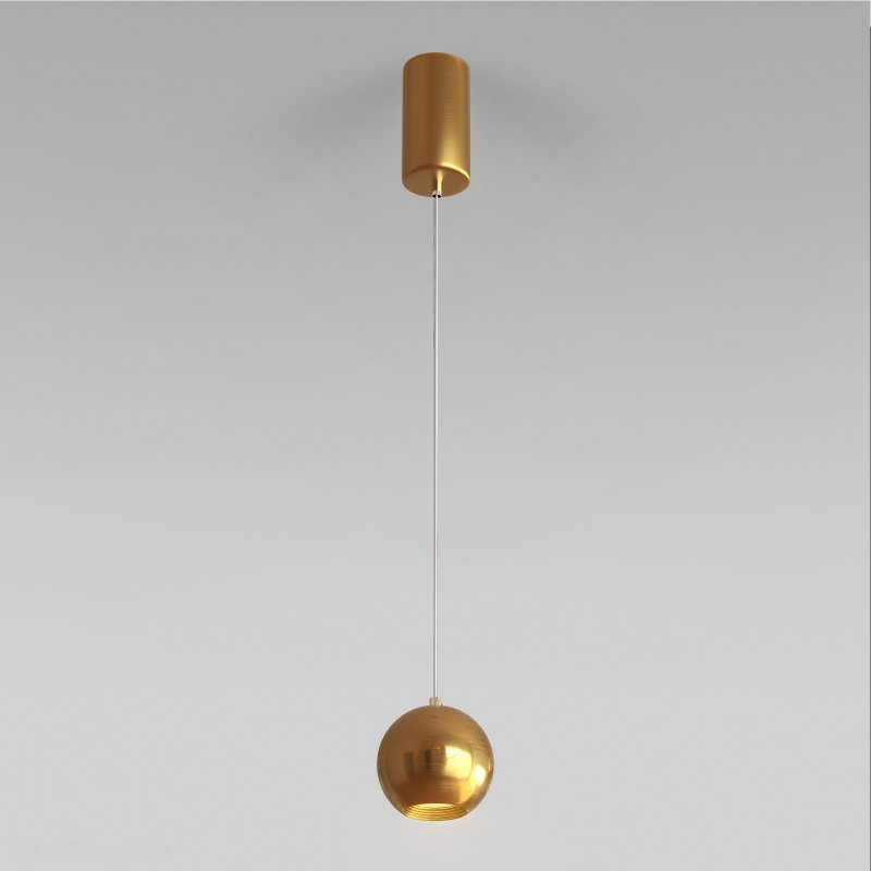 Подвесной светильник бронзового цвета 7Вт 4200К 50215/1 LED бронза