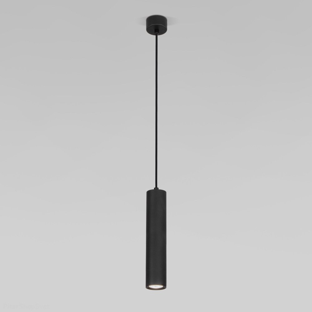 подвесной светильник цилиндр «BASE» 50247 LED 7W 4000K чёрный