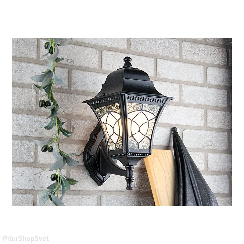 Настенный фонарь Altair черный