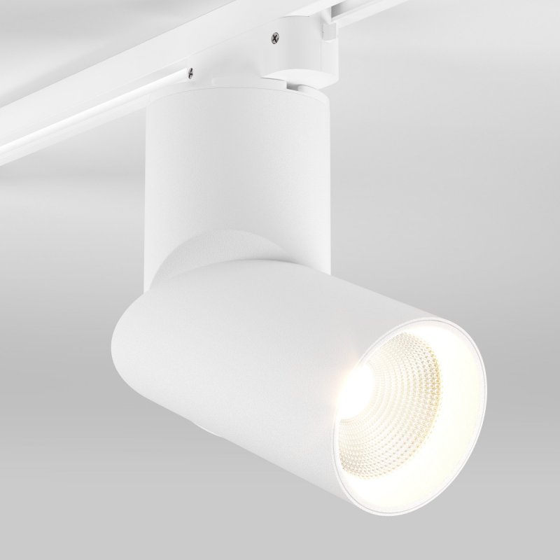 Трековый светодиодный светильник для однофазного шинопровода Corner Белый 15W 4200K (LTB33) однофазный