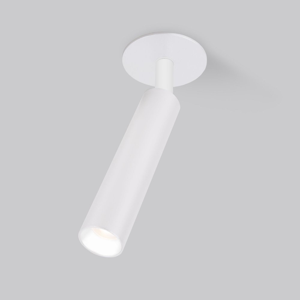 Белый встраиваемый светильник спот 5Вт 4200К 30° Diffe белый 5W 4200K (25027/LED)