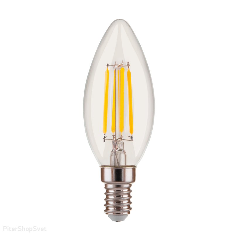 Лампочка dimmable 5w 4200k e14 (c35 прозрачный) (ble1401)