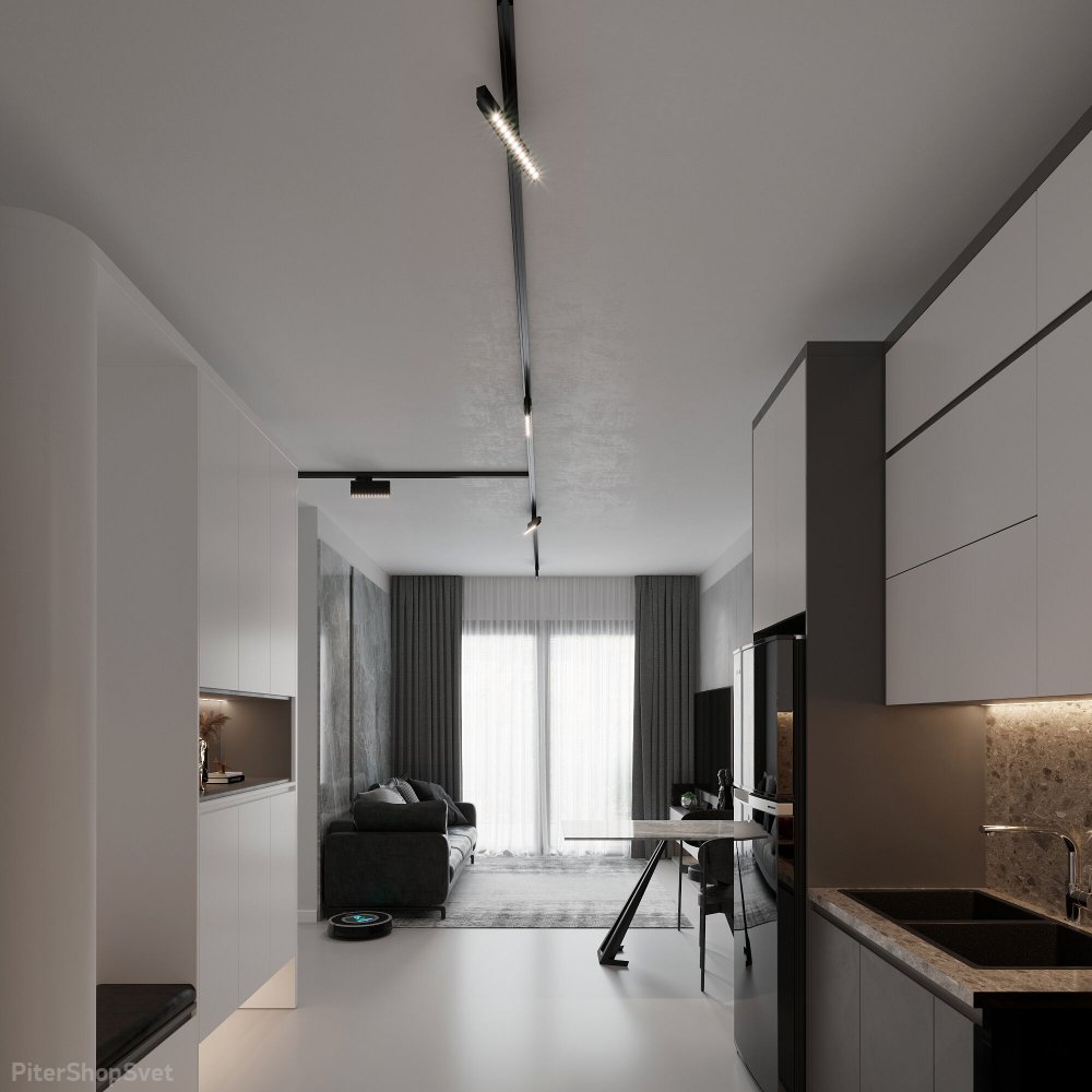 Плоские светильники-книги для классических трековых систем 220В