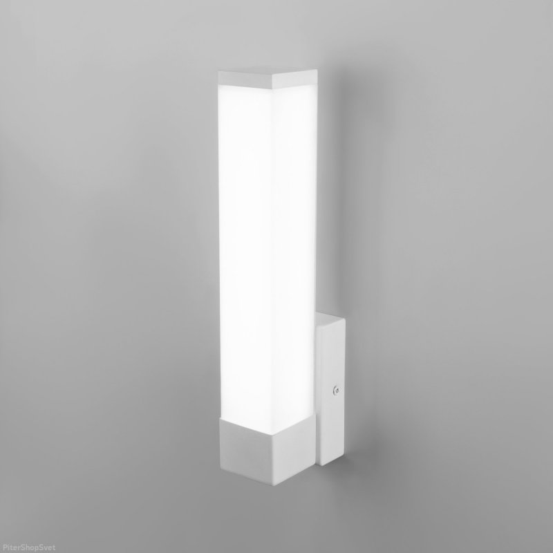 Белый настенный светильник с влагозащитой IP44 6Вт 4000К Jimy LED белый (MRL LED 1110)