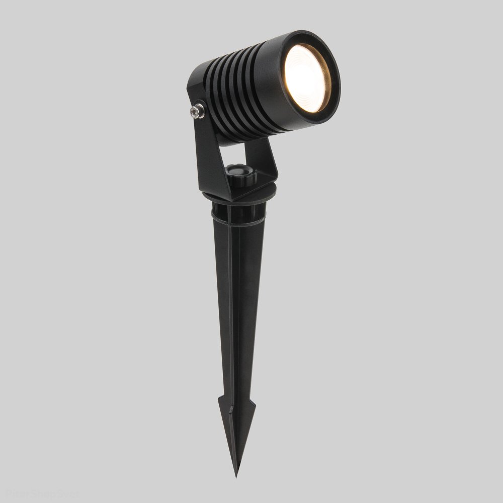 Чёрный уличный светильник на колышке 5Вт 4000К Landscape LED (043 FL LED)
