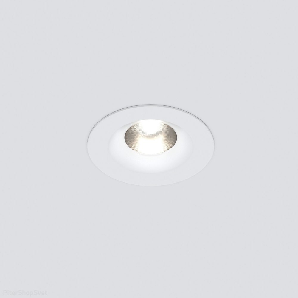 Белый встраиваемый светильник 7Вт 4000К IP54 Light LED 3001 (35126/U) белый