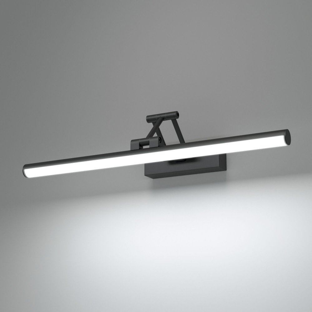 Чёрный настенный светильник подсветка для зеркал/картин 12Вт 4000К «Monza» черный (40128/LED)