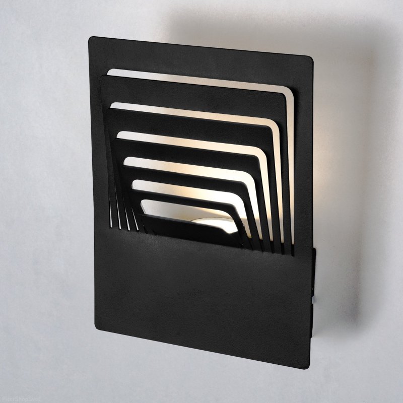 Настенный светильник для подсветки 3Вт 4000К Onda LED чёрный (MRL LED 1024)