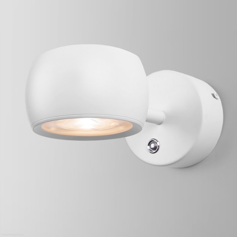 Поворотный настенный светильник для подсветки 12Вт 4000К Oriol LED белый (MRL LED 1018)