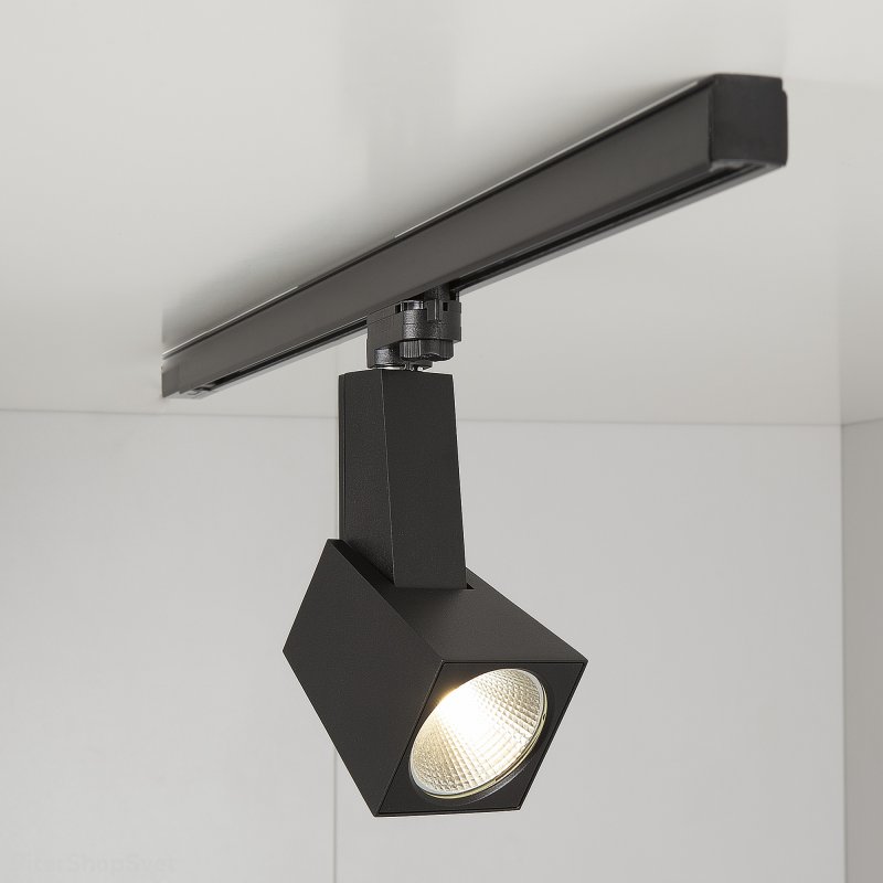 Трековый светодиодный светильник Perfect Черный 38W 4200K (LTB14)