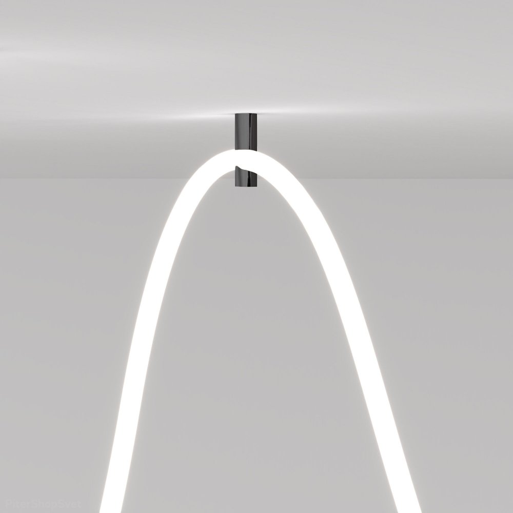 Подвесное крепление для круглого гибкого неона Full light черный (FL 2880)