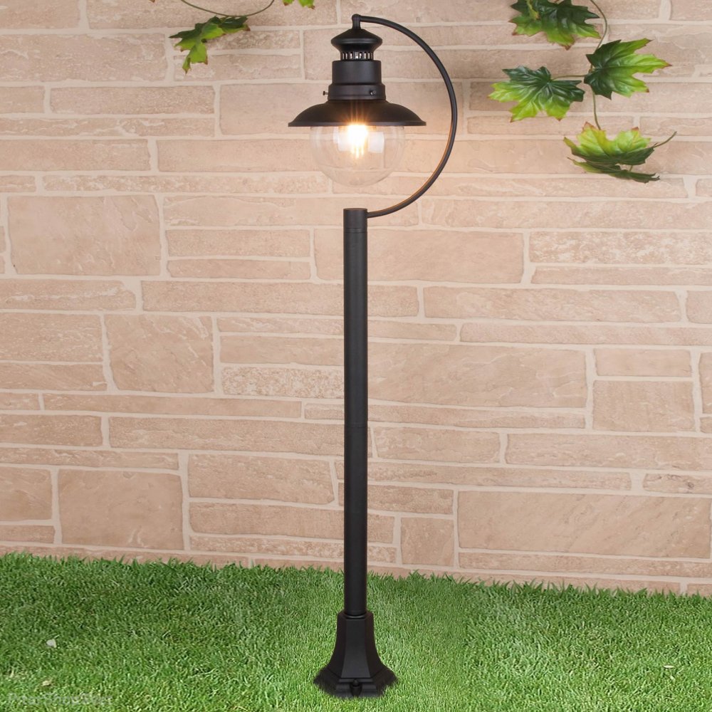 Уличный фонарный столбик Talli F черный (GL 3002F)