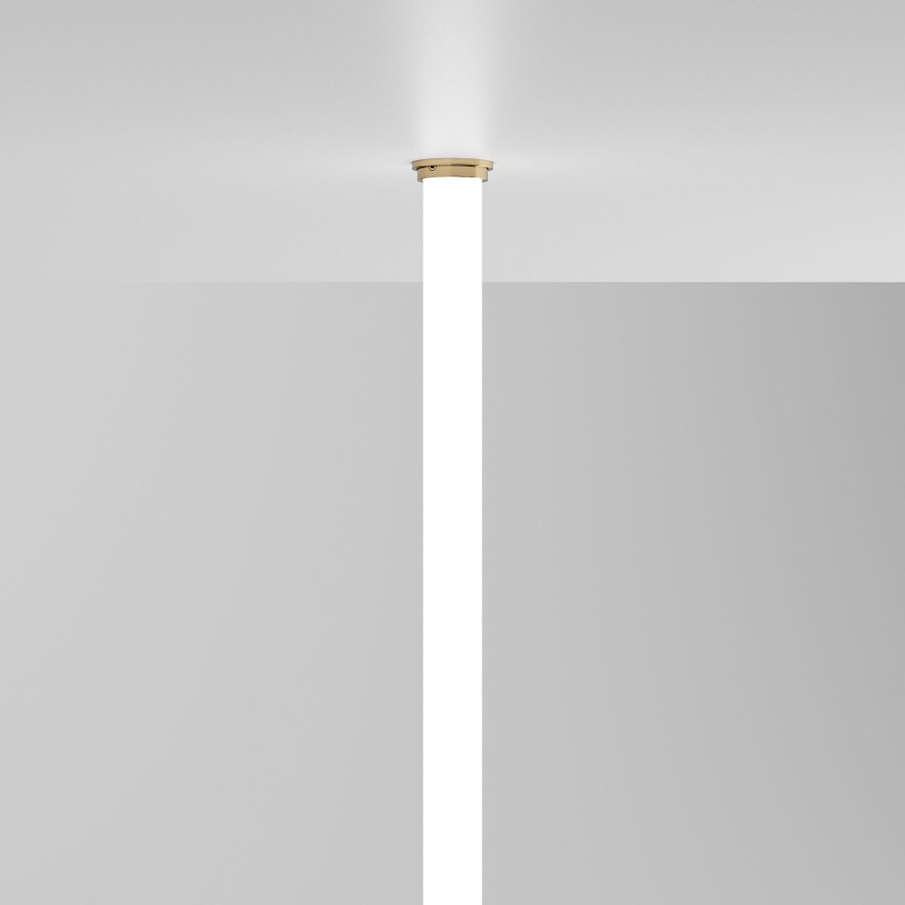 Встраиваемое крепление для круглого гибкого неона «Full light» латунь (FL 2860), арт. A070756