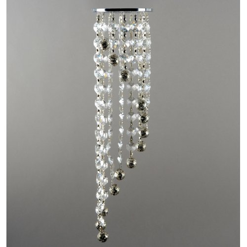 Встраиваемый светильник с хрустальными подвесками CT769-CL-CR