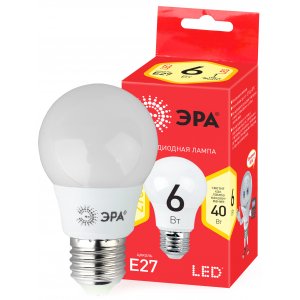 Лампочка светодиодная Е27 6Вт 2700К груша белая «ECO LED»