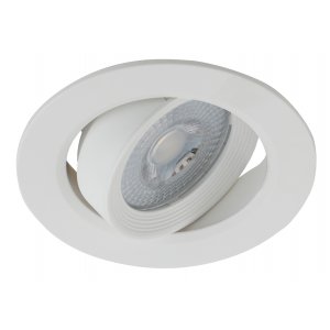 Белый встраиваемый поворотный светильник 5Вт 3000К «LED»