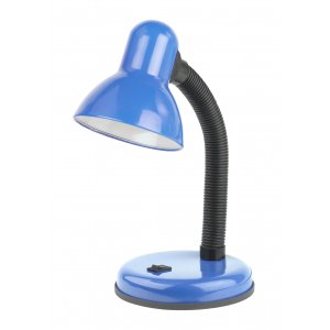 Синяя гибкая настольная лампа «N-211»