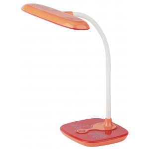 Оранжевая гибкая настольная лампа 6Вт 3000/4500/6500К «NLED-432»