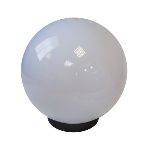 Светильник садово-парковый шар белый призма D300mm