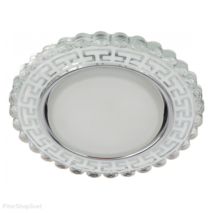 Встраиваемый светильник с LED подсветкой 4000К DK LD38 SL