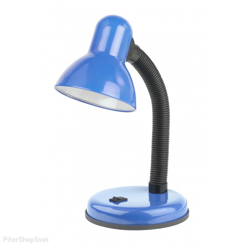 Синяя гибкая настольная лампа «N-211» N-211-E27-40W-BU