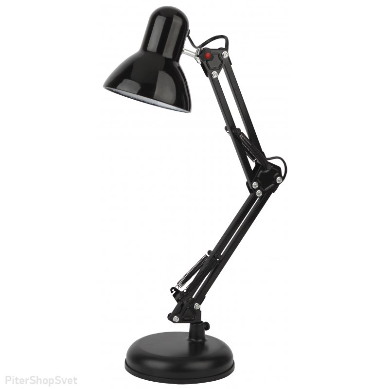 Чёрная настольная лампа «N-214» N-214-E27-40W-BK