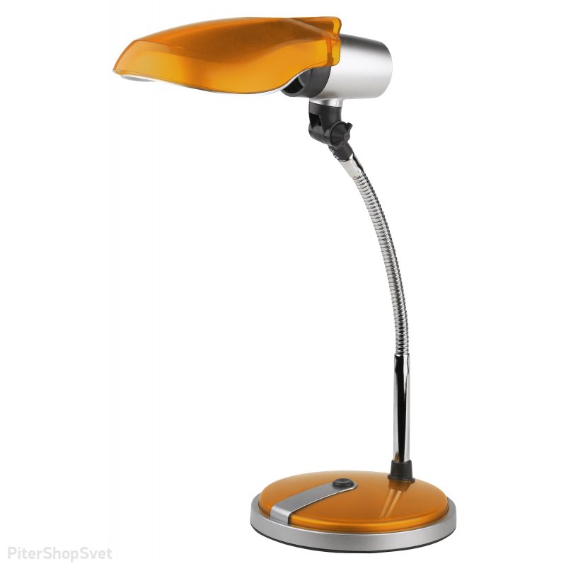 Оранжевая настольная лампа «NE-301» NE-301-E27-15W-OR
