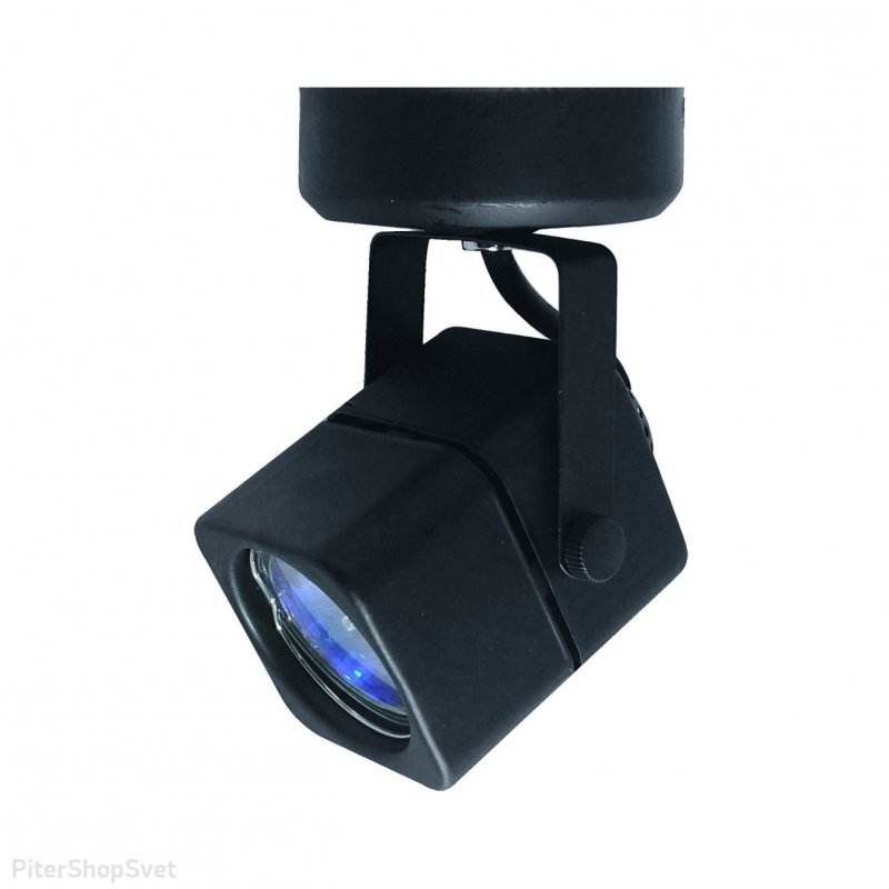 Чёрный накладной поворотный светильник «OL3» OL3 GU10 BK