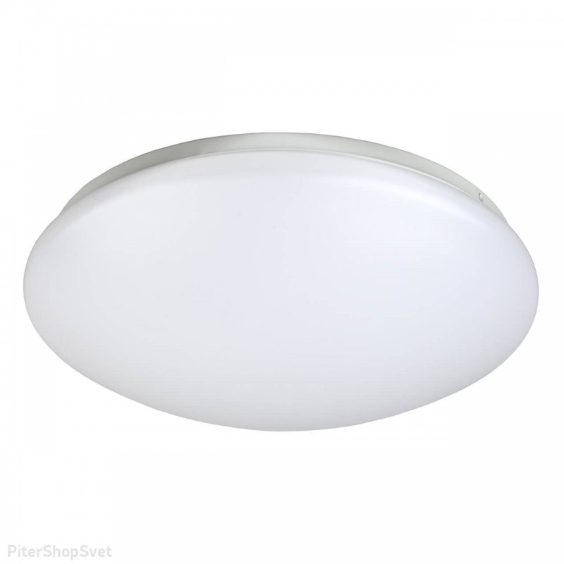 Белый настенно-потолочный светильник 18Вт 4000К «Элемент» SPB-6-18-4K (F)