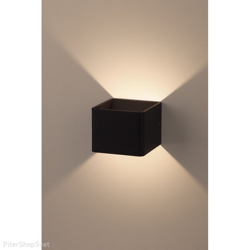 Настенный светильник для подсветки 6Вт 2700К «Design» WL3 BK