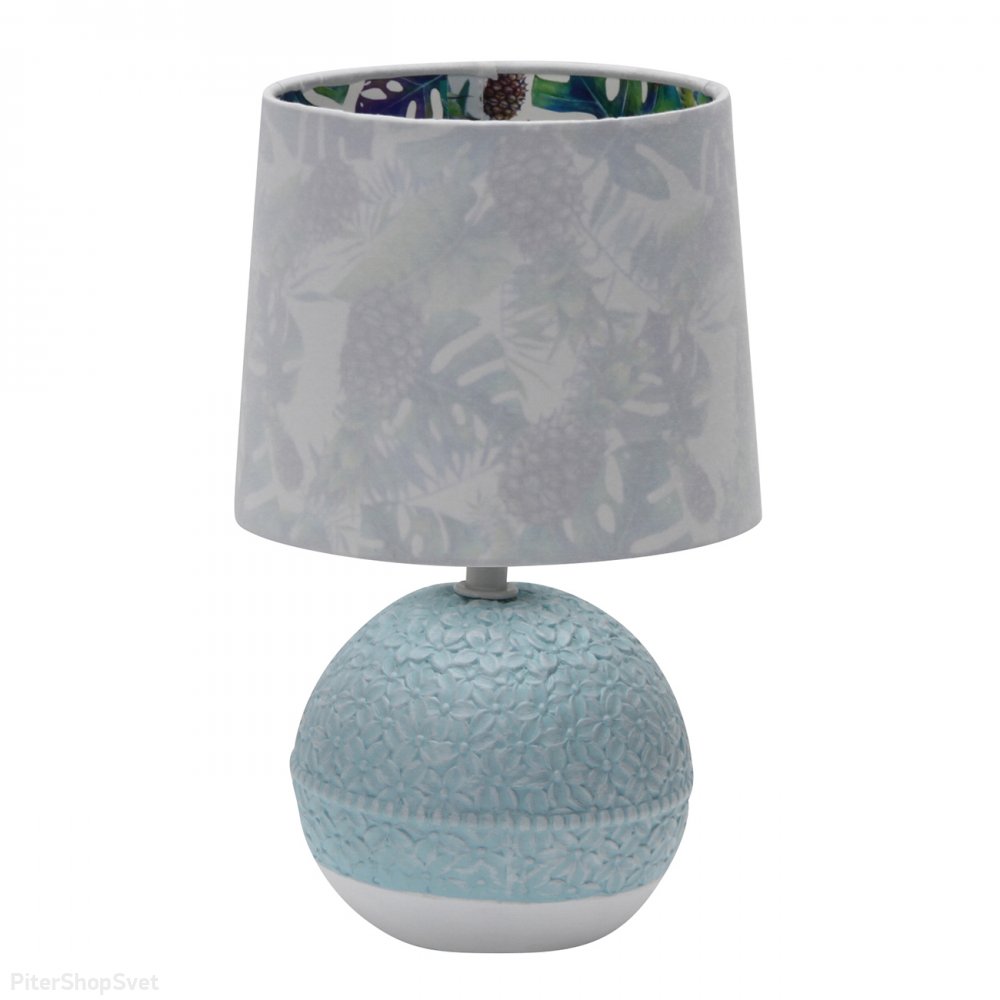 Керамическая настольная лампа «Nymph» 10169/L Blue