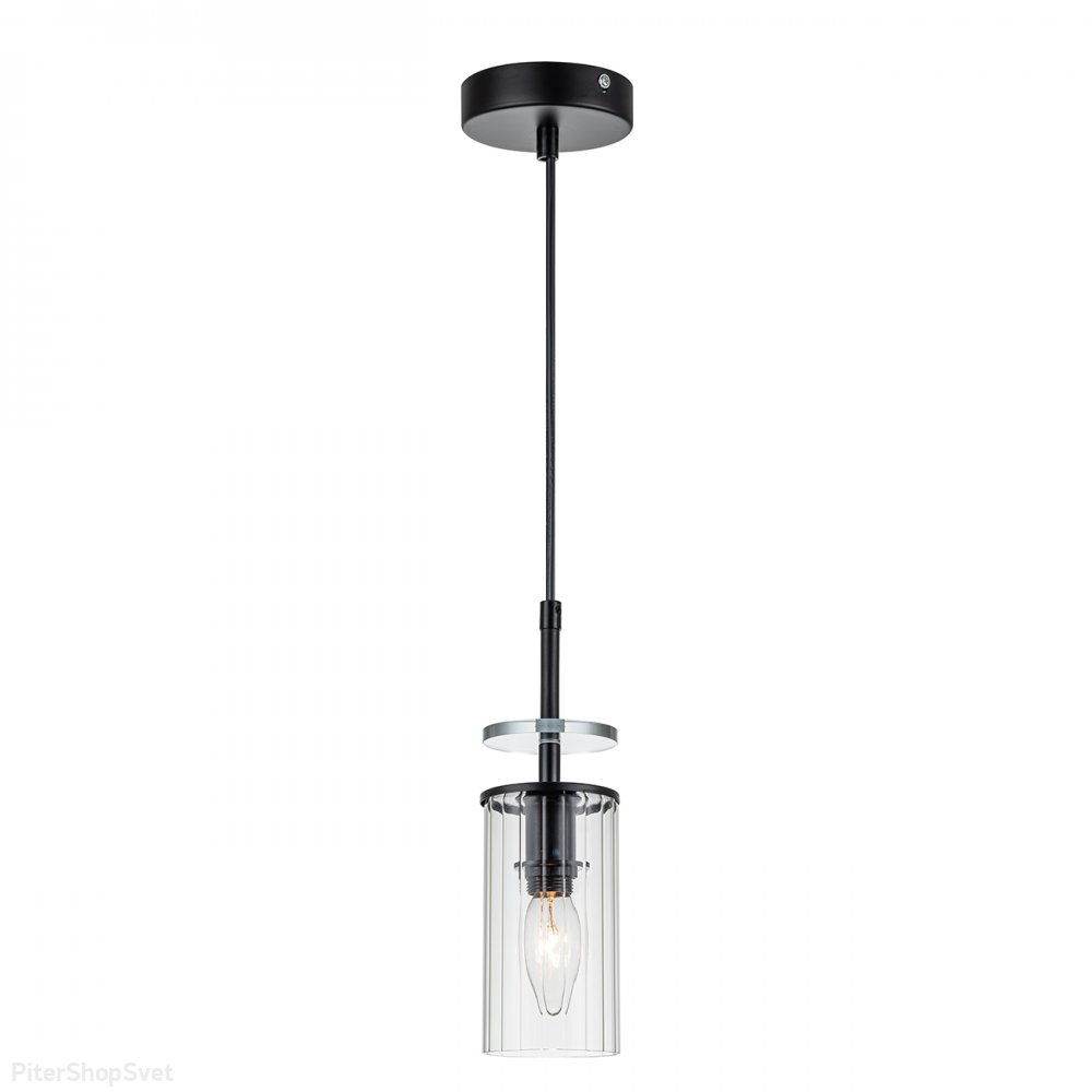 Подвесной светильник с плафоном цилиндр «Avolto» 10191/1S