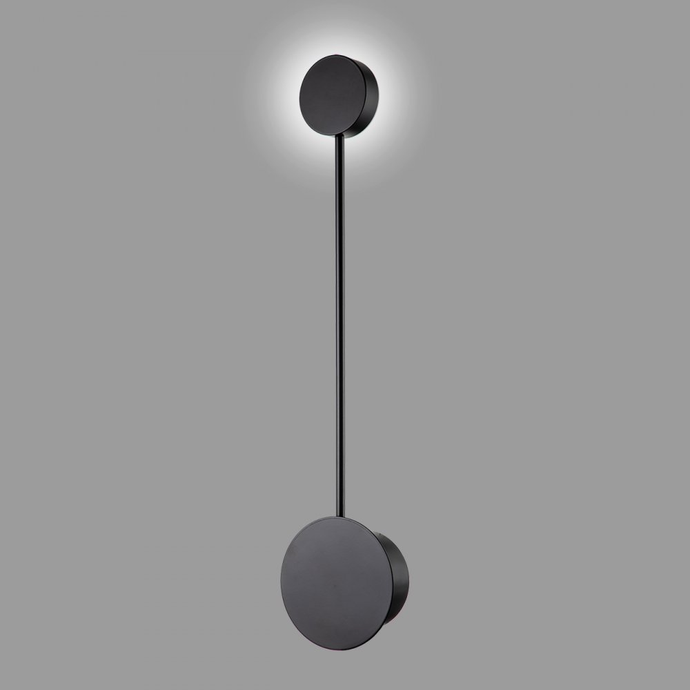 Чёрный декоративный настенный светильник подсветка «HYPNOSIS» 10205/SG LED Black