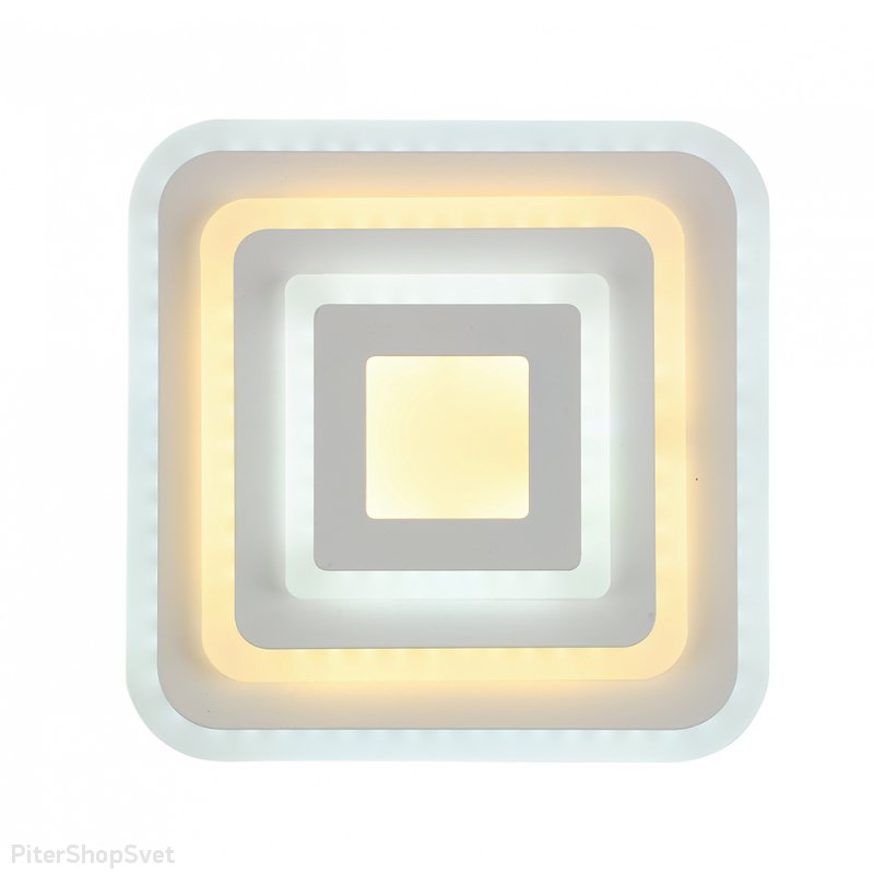 Квадратный настенный светильник 10207/1LED