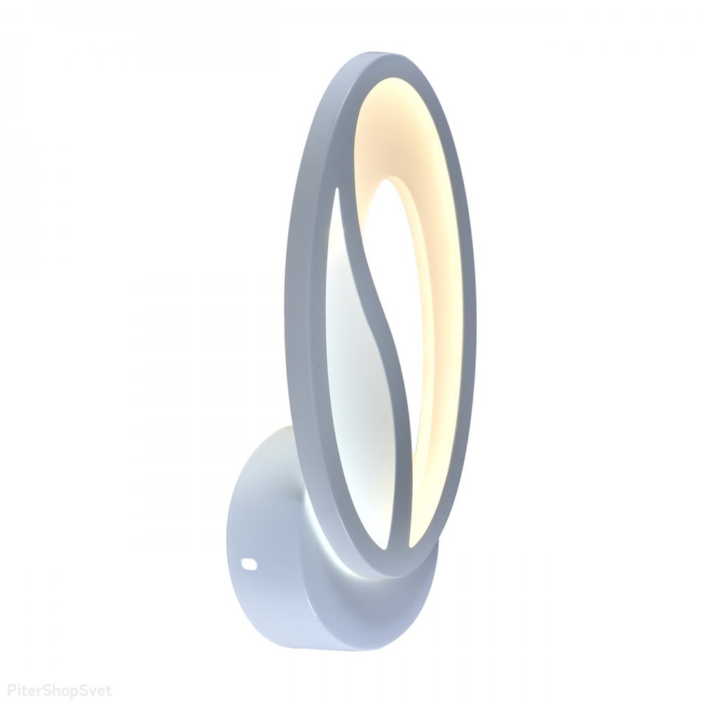 Овальный настенный светильник 18Вт 3500/4000/5700К «Grain» 10222/1LED 18W