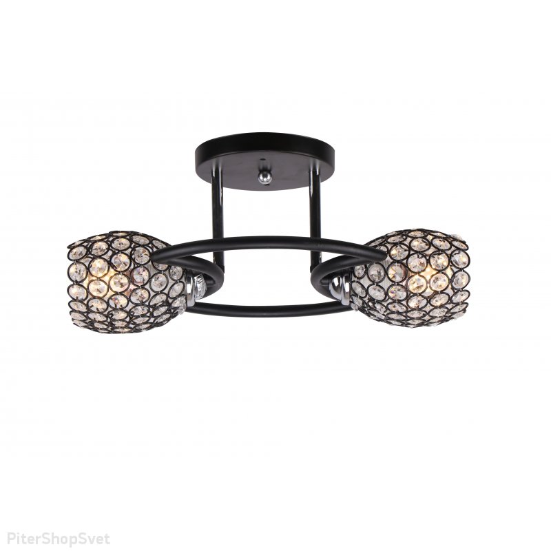 Двухрожковая потолочная люстра 1100/2PL