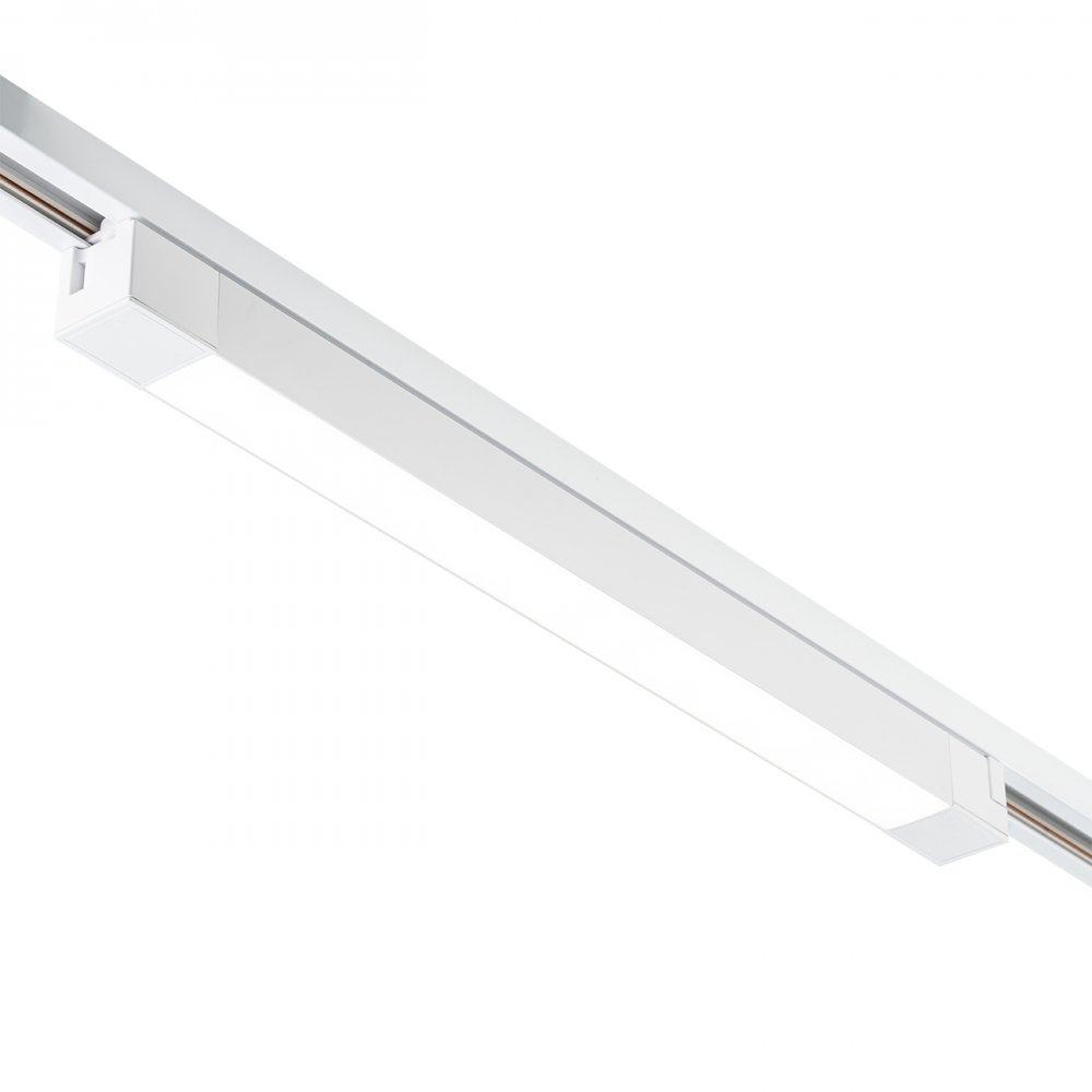 1-фазный линейный трековый светильник 30Вт 4000К «20001» TRU/02LED SWH