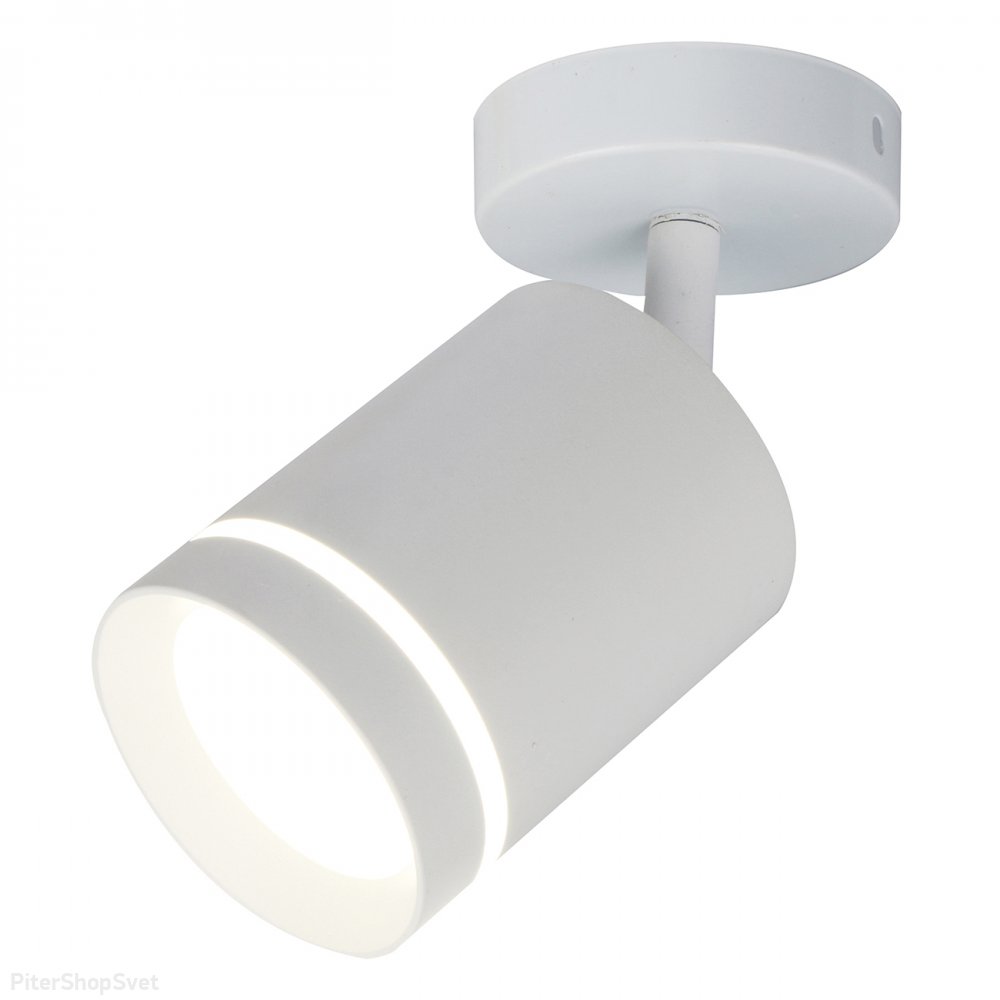 Белый накладной поворотный светильник 8Вт 4200К 20009SMA/01LED SWH
