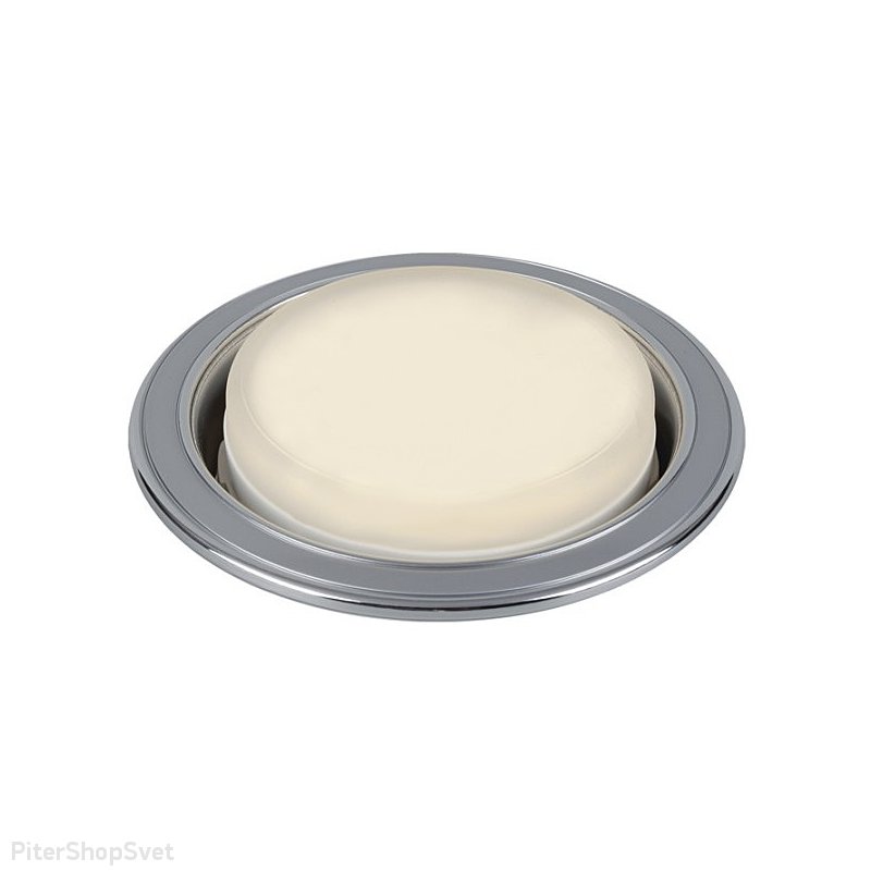 Встраиваемый хромированный светильник «Roma» 212001